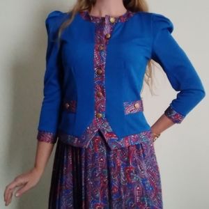 Blazer and Skirt #Shoulderpads